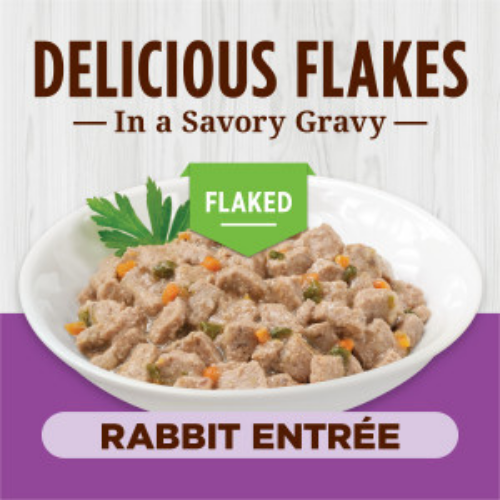 Instinct Flaked Rabbit Entrée in Savory Gravy Wet Cat Food