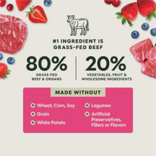Instinct FreshDried Meal Blends Grain-Free Raw Beef & Wild Berries Blend Freeze-Dried Dog Food