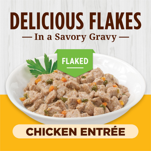 Instinct Flaked Chicken Entrée in Savory Gravy Wet Cat Food