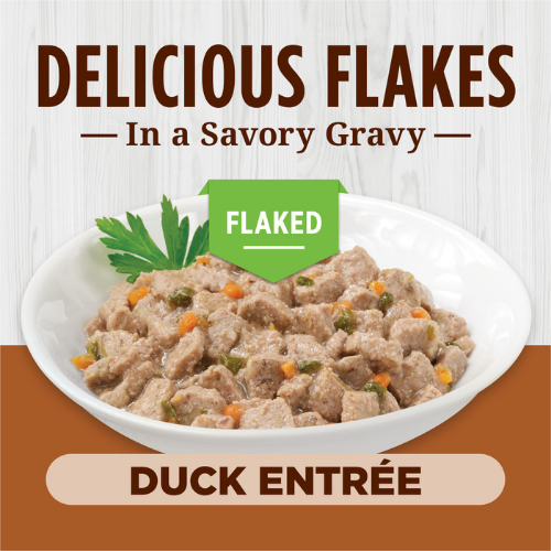 Instinct Flaked Duck Entrée in Savory Gravy Wet Cat Food