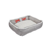 Happy Tails Lamb Chop Cuddler Pet Bed