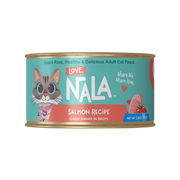 Love Nala Salmon Flaked Dinner in Broth Wet Food for Adult Cats