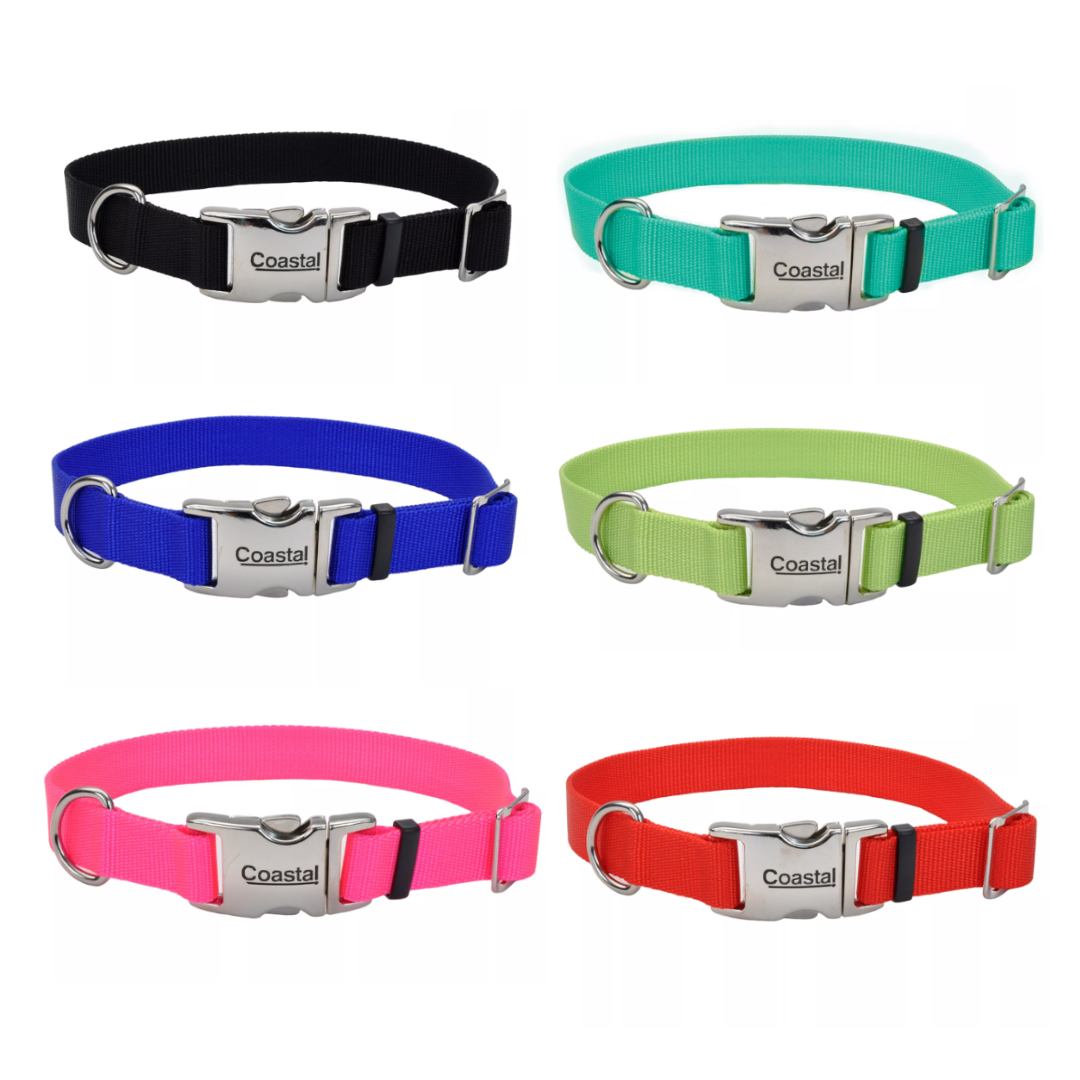Coastal Pet Products Adjustable With Metal Buckle Dog Collar