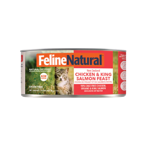 Natural Pet Food Group Chicken and King Salmon Feast Canned Cat Food