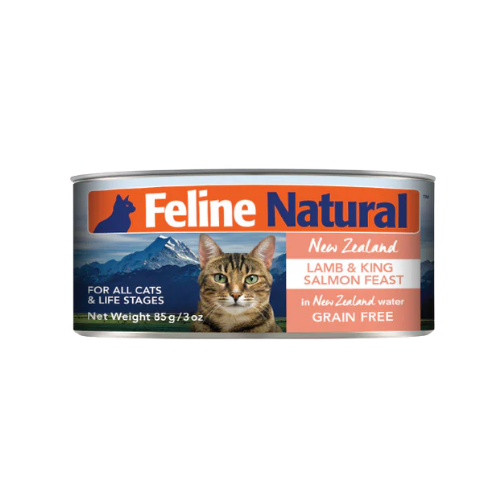 Natural Pet Food Group Grain Free Lamb and King Salmon Feast Canned Cat Food