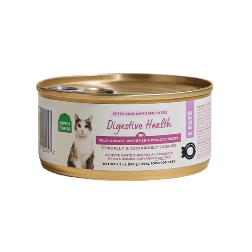 Open Farm Wild-Caught Whitefish and Pollock Digestive Health Pate Wet Cat Food