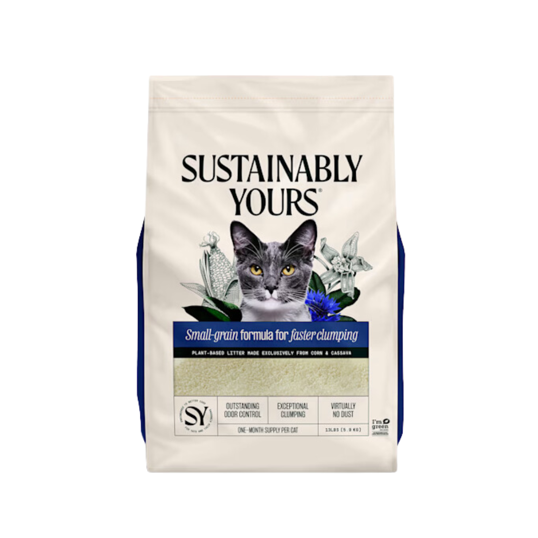 Sustainably Yours Cat Litter Small-Grain Formula