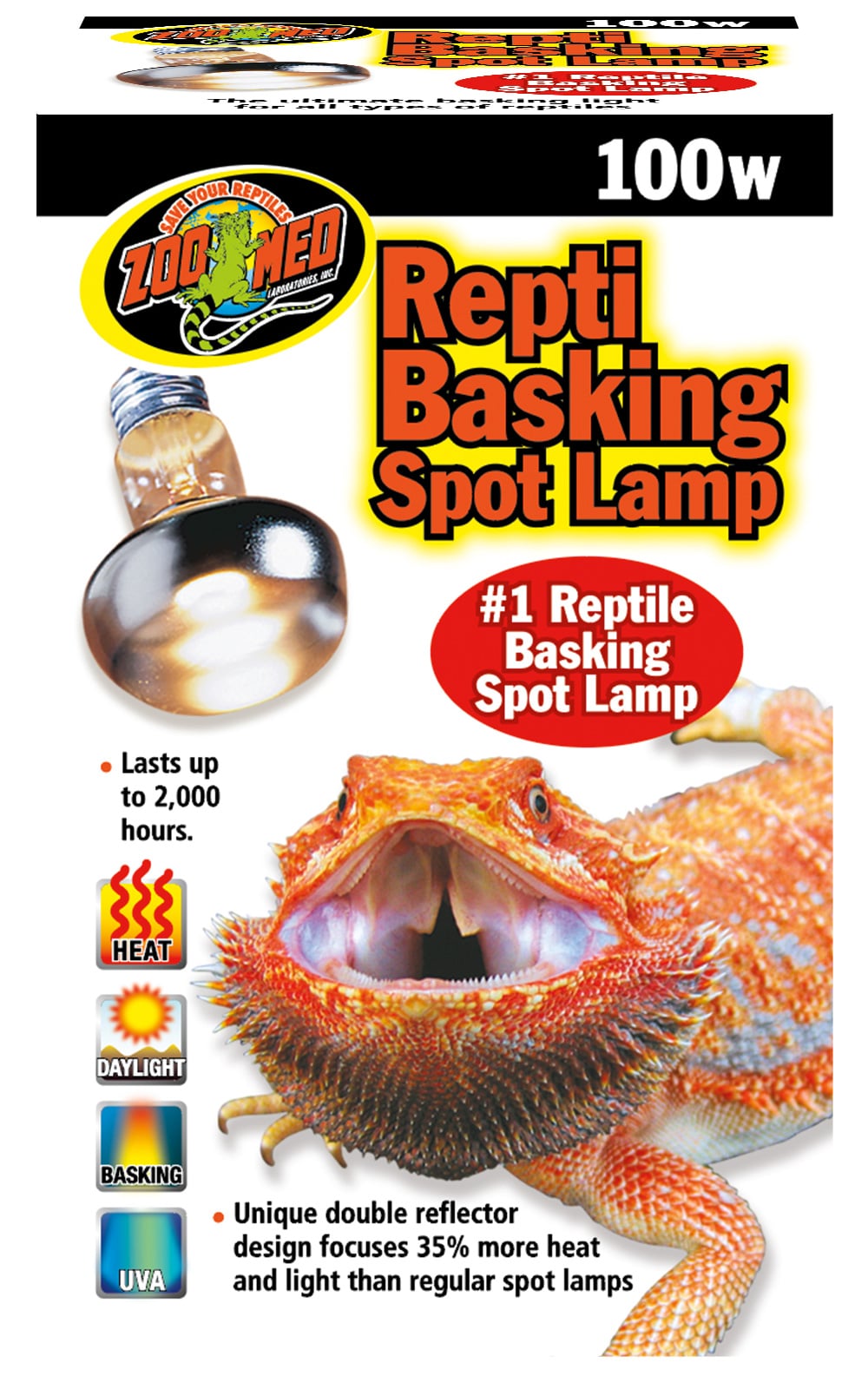 Zoo Med Repti Basking Spot Lamp Bulb 100 watt