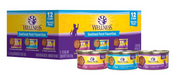 Wellness Complete Health Chicken & Turkey Pate Wet Cat Food Variety Pack 12 ct