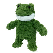 Petlou Frog Plush Dog Toy 9 in