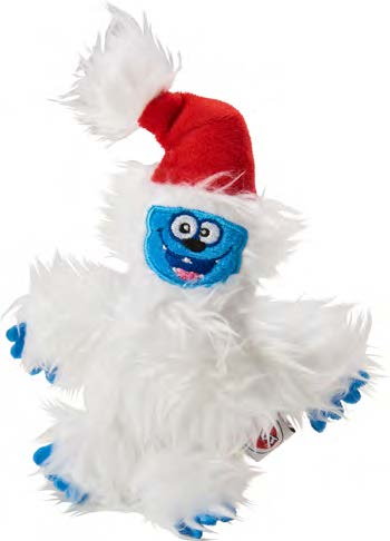 Spot Holiday Santa Yeti Cat Toy 6 in