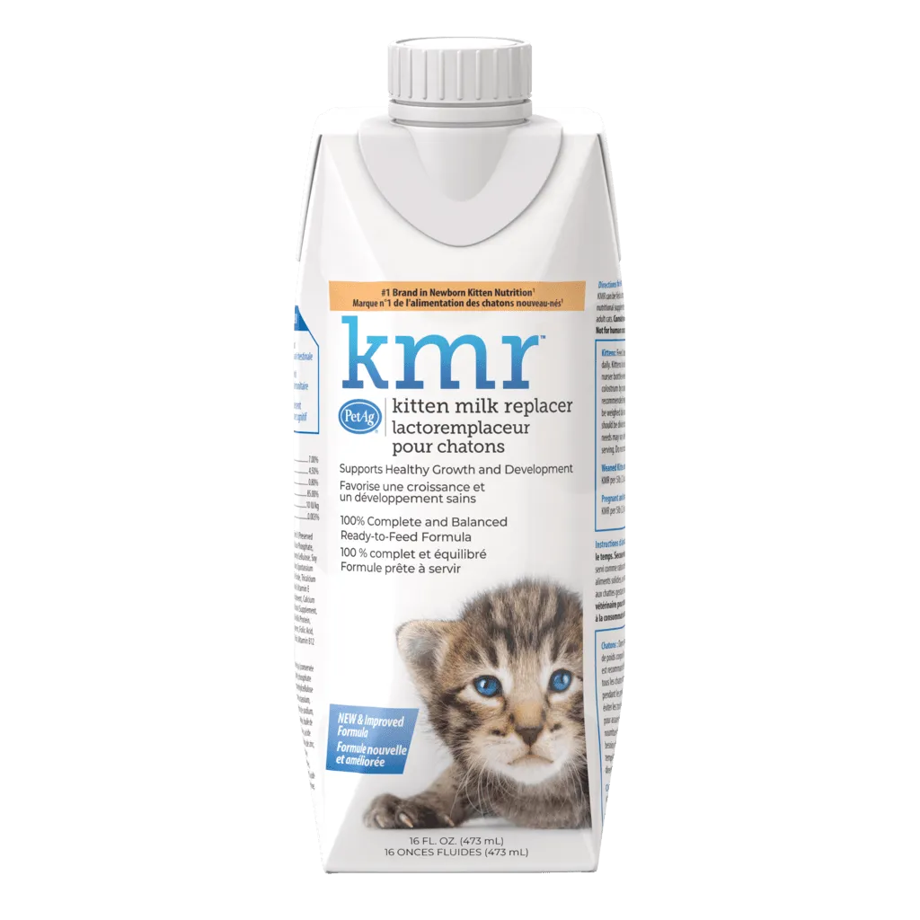Petag KMR Kitten Milk Replacer Liquid Supplement 16 oz
