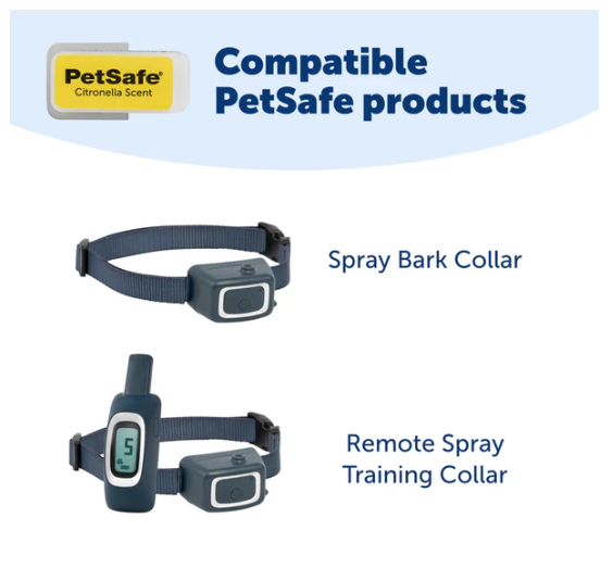 PetSafe Bark Collar Spray Refill, Citronella 3 pk