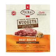 Primal Beef Formula Nuggets Grain-Free Freeze-Dried Dog Food