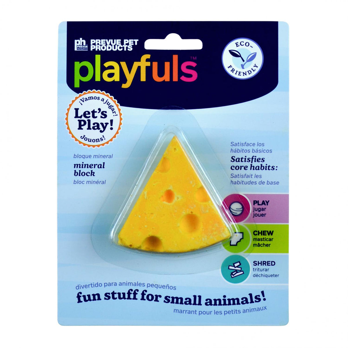 Prevue Say Cheese! Mineral Block Small Animal Toy