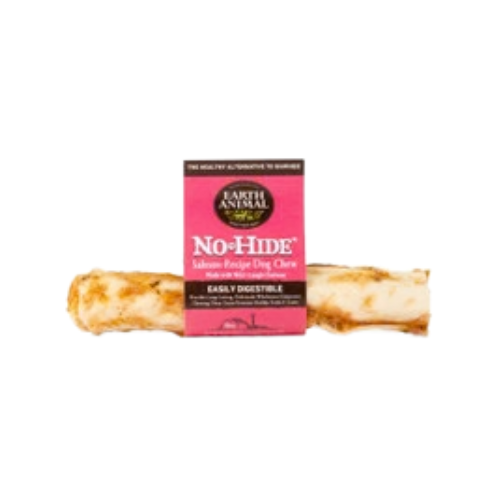 Earth Animal 7 in No-Hide Salmon Chew For Dogs