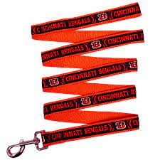 Pets First Cincinnati Bengals Satin Dog Leash