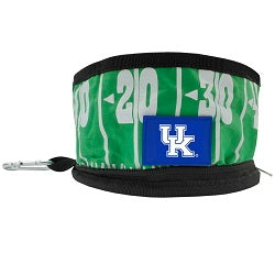 Pets First University of Kentucky Wildcats Collapsible Travel Pet Bowl