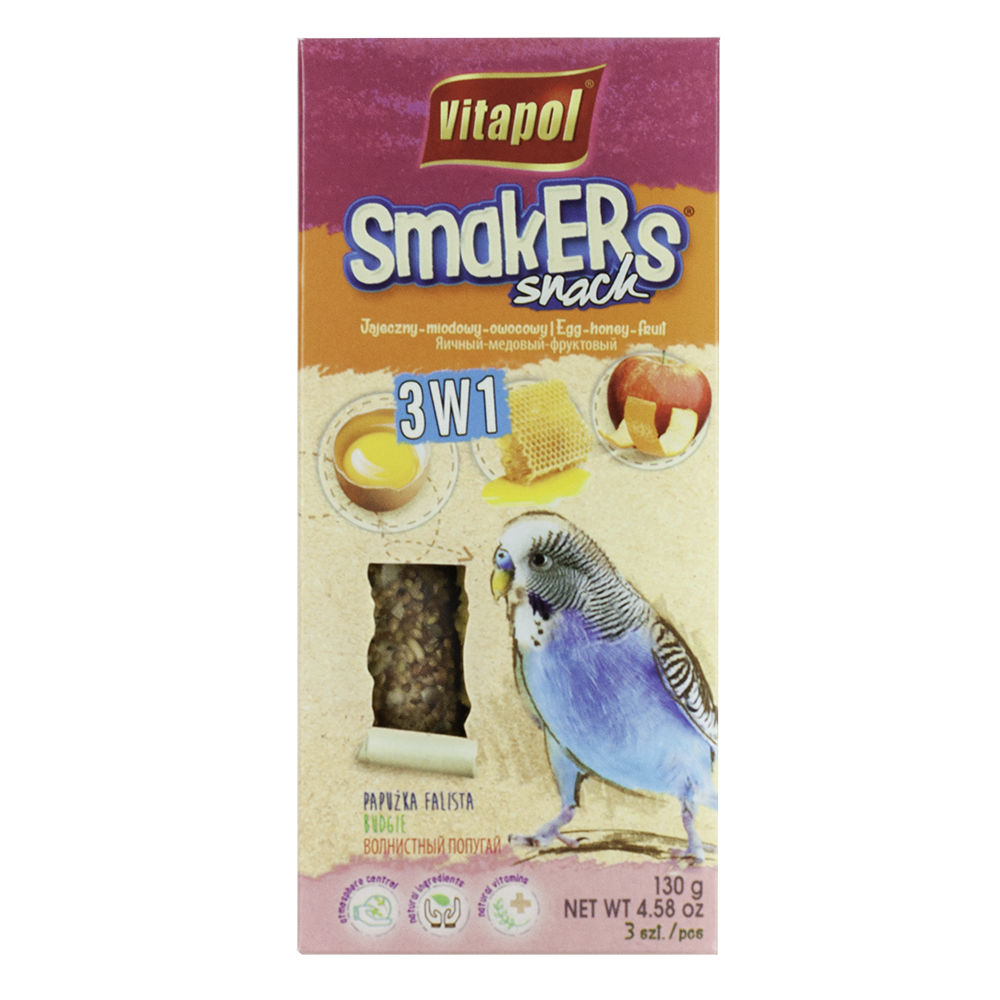 A&E Treat Stick Parakeet 3in1 Mix Pack 3 pk