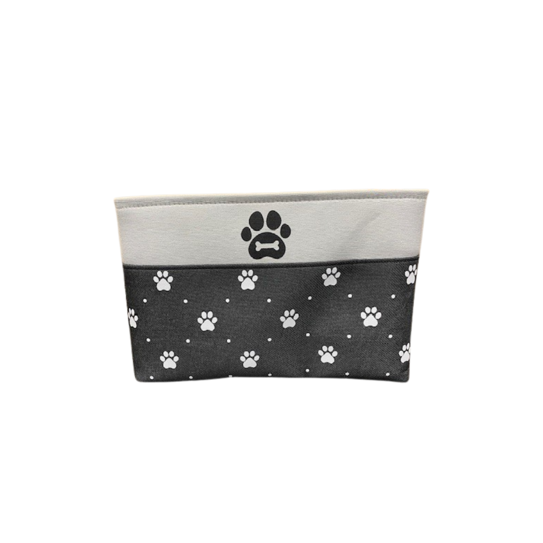 Crystal Art Gallery Pawprint Fabric Storage Basket Bin