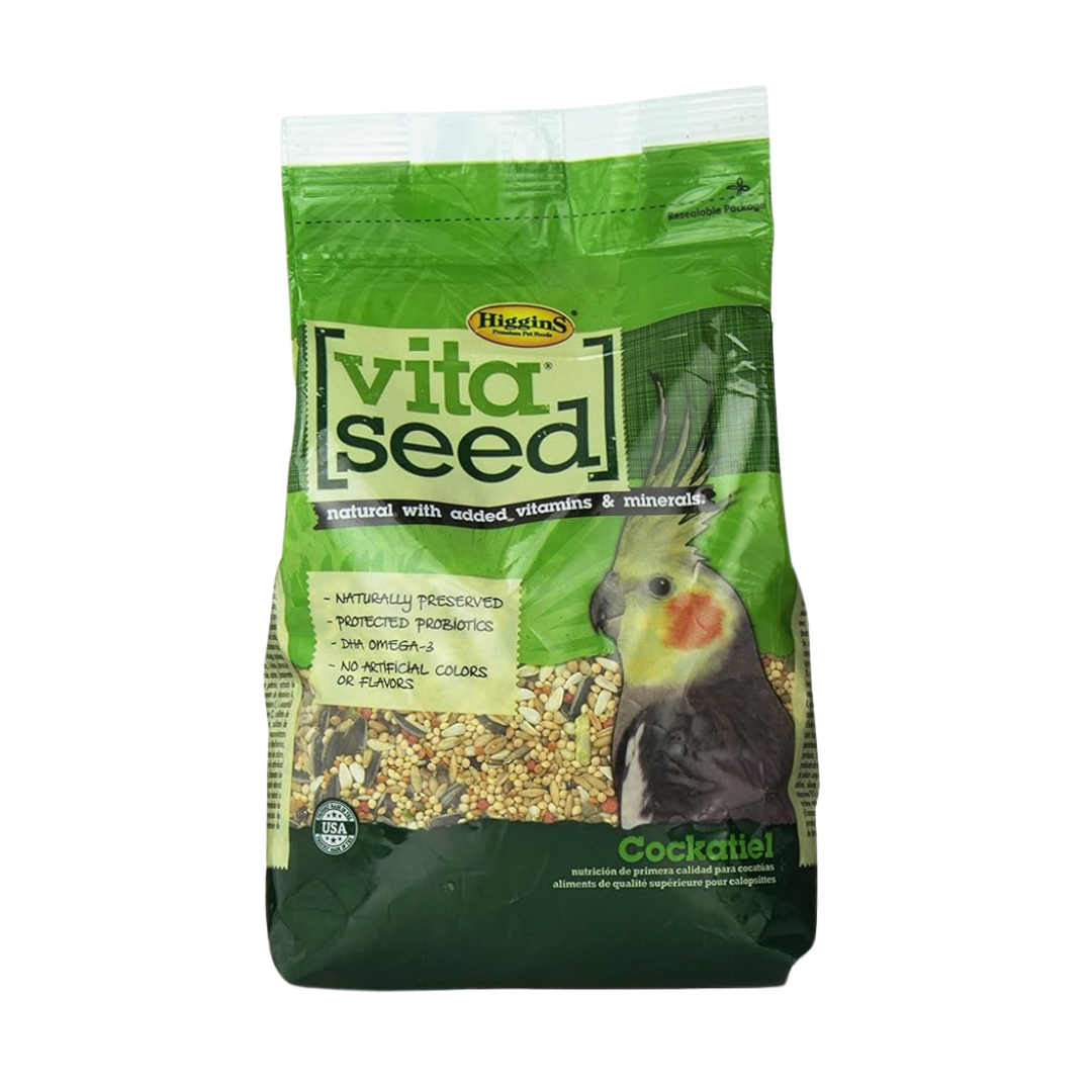 Higgins Vita Seed Natural Blend for Cockatiels 5 lb