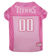 Pets First Tennessee Titans Pink Mesh Pet Jersey