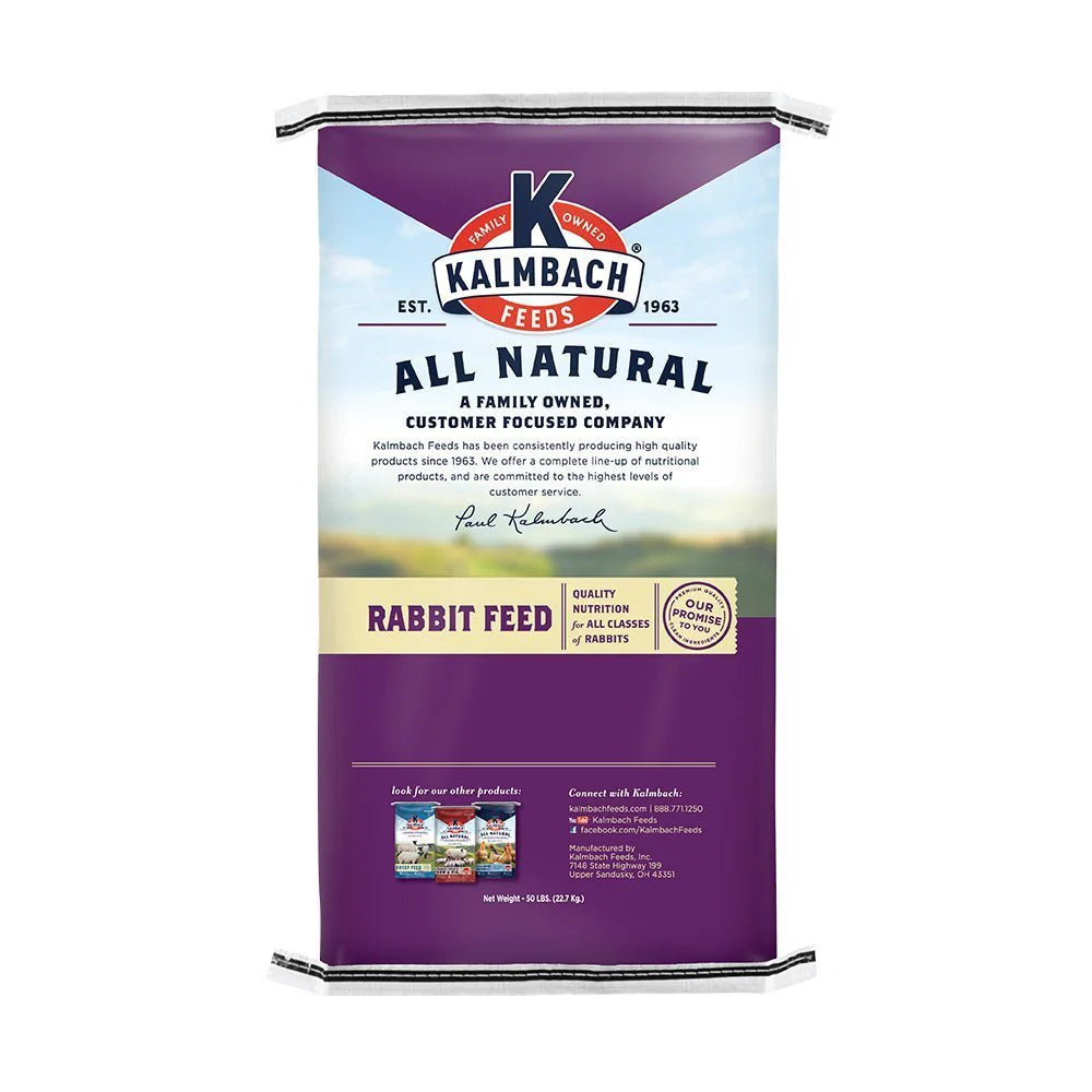 Kalmbach Feeds All Natural 16% Rabbit Feed 50 lb