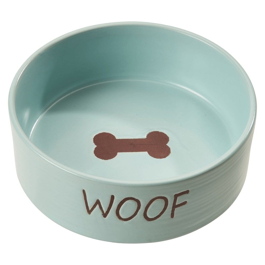 Spot Portofino Sky Blue Dog Food & Water Bowl