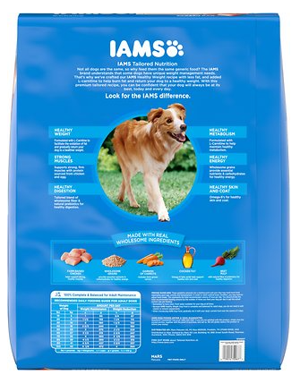 Iams Proactive Health Adult Healthy Weight Dry Dog Food 29.1 lb