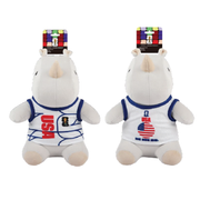 Sincere Holding Group PawSwag World Cup 2026 Raymond Rhino USA Plush Dog Toy, Assorted 10 in