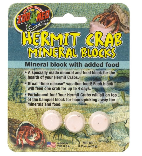 Zoo Med Hermit Crab Mineral Blocks