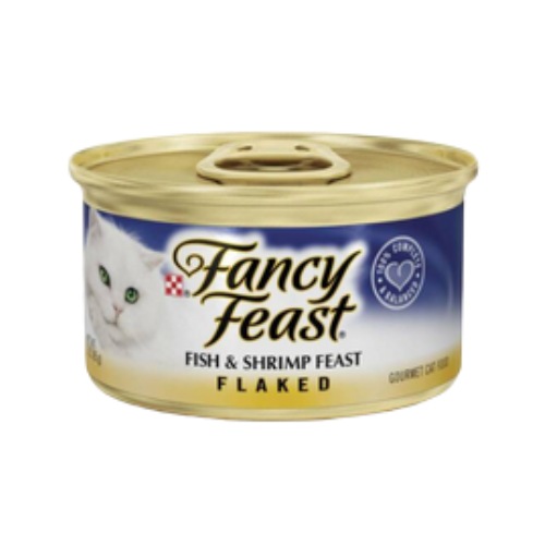 Fancy Feast Flaked Fish & Shrimp Feast Canned Cat Food