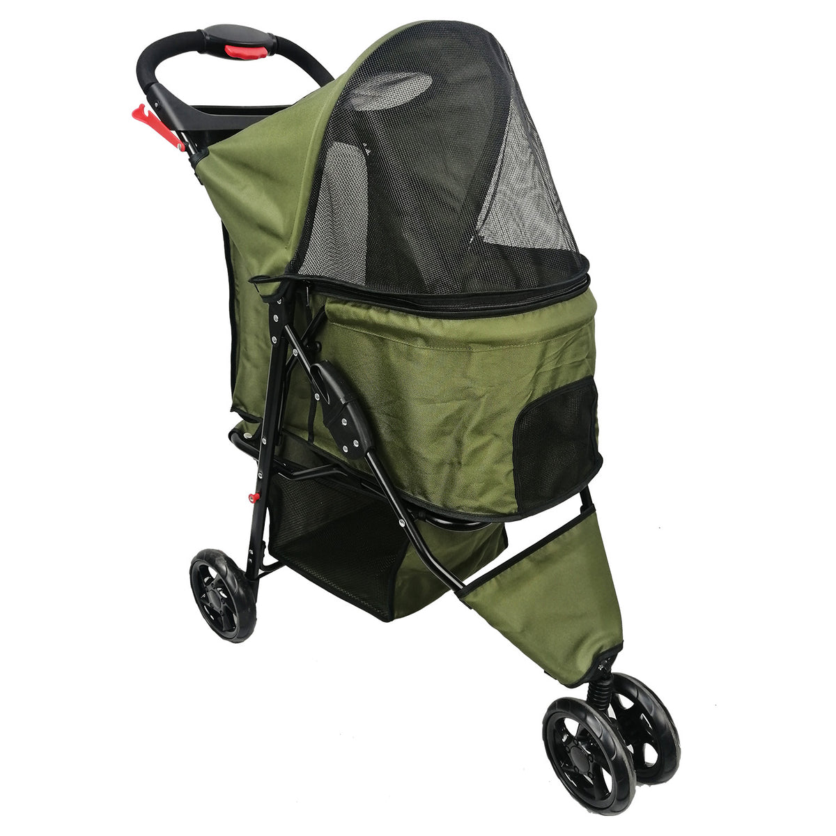 Amoroso Green Single Jogger Pet Stroller