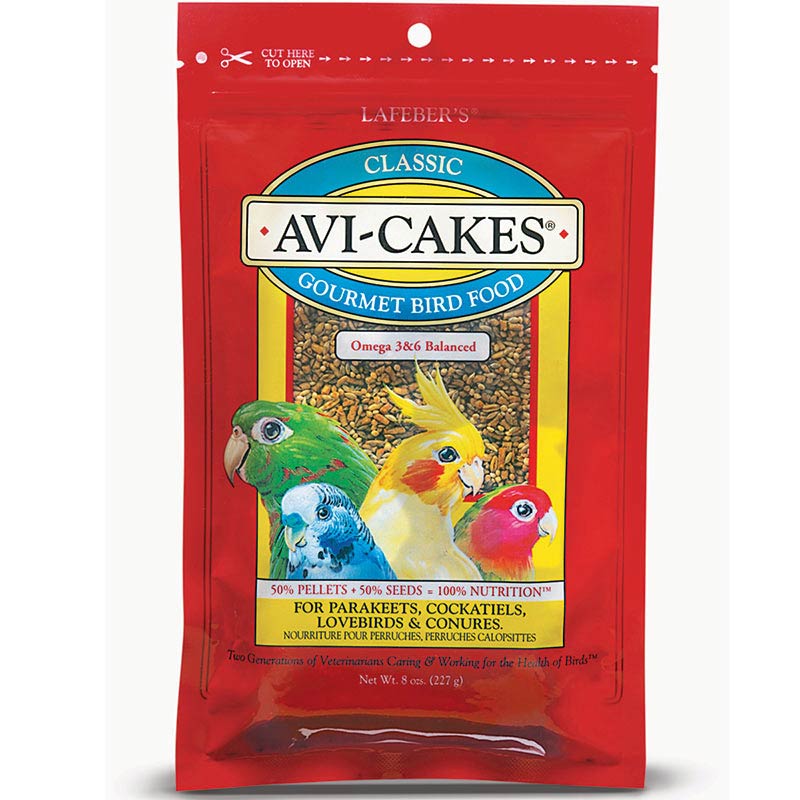 Lafeber's Classic Avi-Cakes for Small Birds 8 oz