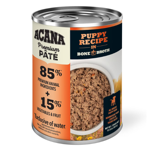 Acana Premium Pate Puppy Recipe In Bone Broth Wet Dog Food