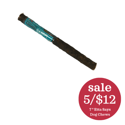 Etta Says! 7 in Premium Elk Dog Chew
