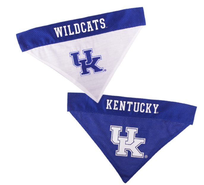 Pets First University of Kentucky Reversible Dog Bandana