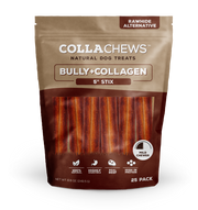 Collachews 5 in Bully Flavored Collagen Sticks 25 pk