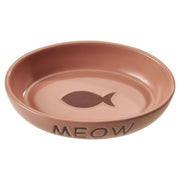 Spot Portofino Blush Pink Oval Cat Dish 6 in