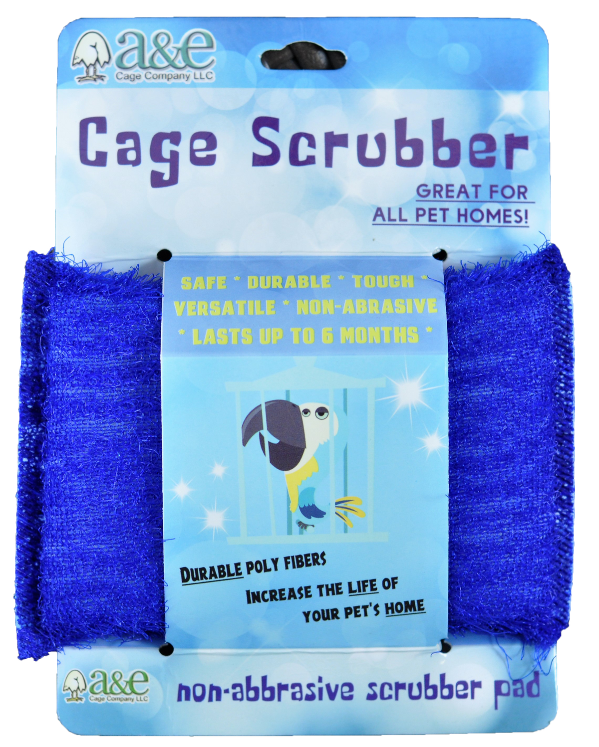 A&E Cage Cleaning Scrub Pad