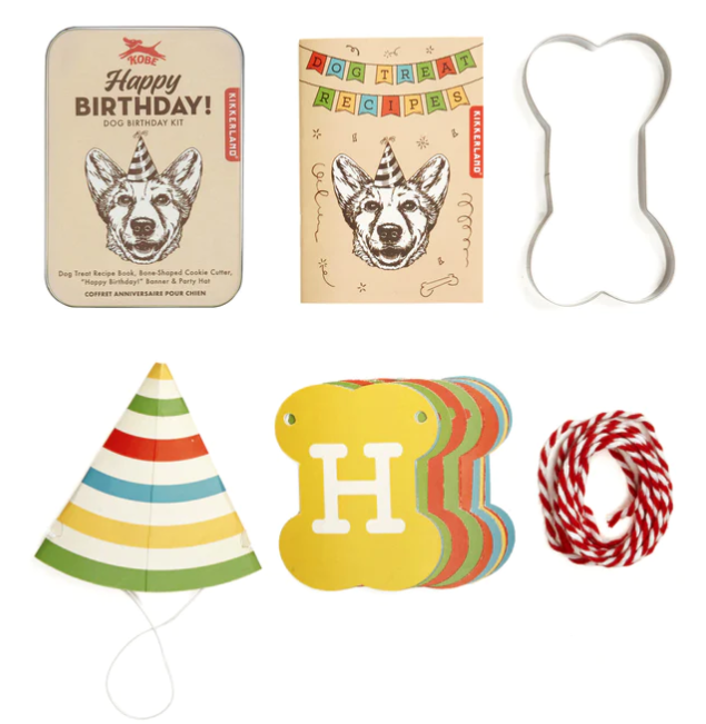 Kikkerland Dog Birthday Kit