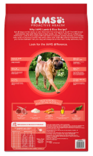 Iams Proactive Health Adult Lamb & Rice Recipe Dry Dog Food