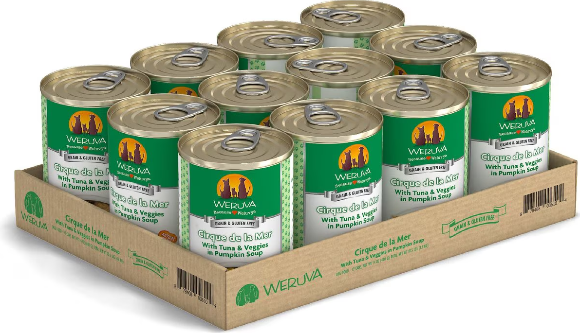 Weruva Cique de la Mer with Tuna & Veggies in Pumpkin Soup Canned Dog Food