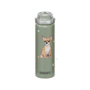 E & S Imports Serengeti Chihuahua Stainless Steel Water Bottle 24 oz