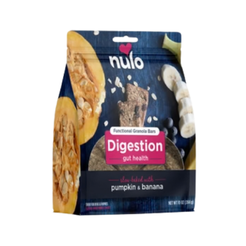 Nulo Digestion Functional Granola Bars for Dogs 10 oz