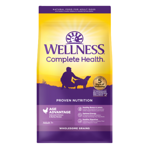 Wellness Complete Health Senior Deboned Chicken & Barley Recipe Dry Dog Food 26 lb