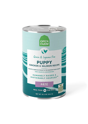 Open Farm Grain-Free Chicken & Salmon Pate Puppy Recipe Canned Dog Food