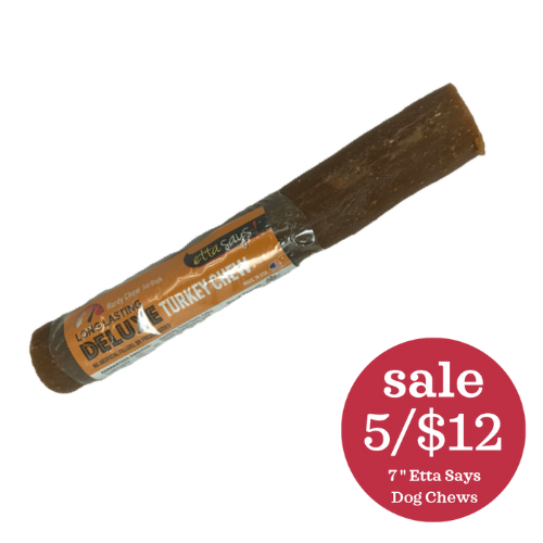 Etta Says! 7 in Deluxe Turkey Dog Chew