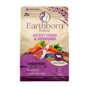 Earthborn Holistic Unrefined Roasted Lamb with Ancient Grains & Superfoods Dry Dog Food