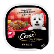 Cesar Loaf & Topper in Sauce Angus Beef with Bacon & Cheese